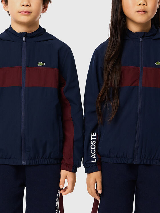 Hanorac unisex cu glugă și fermoar - 1