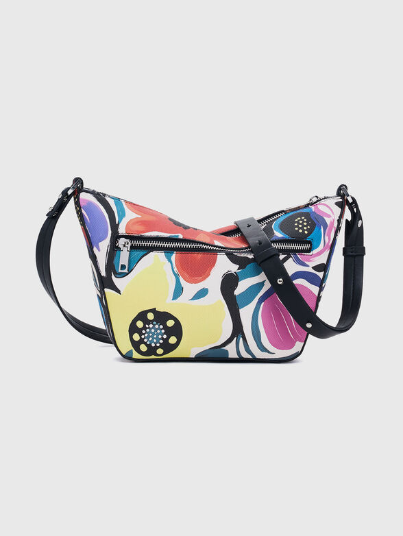 Crossbody bag with floral print - 3