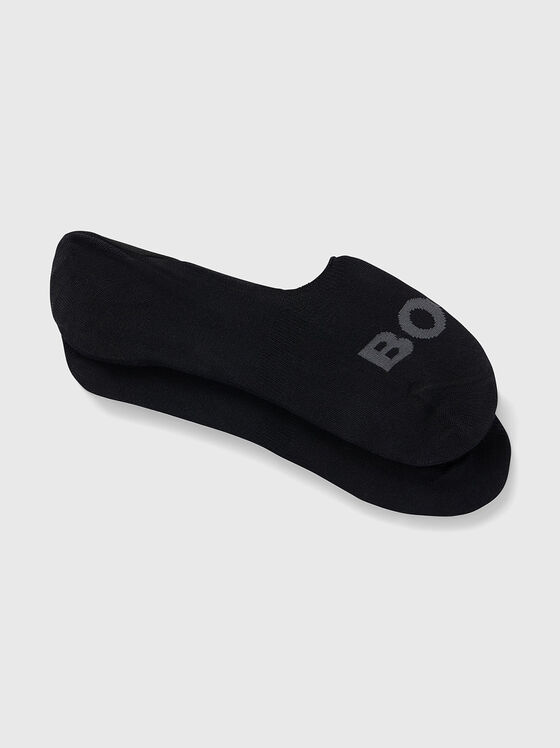 Set of two pairs of socks with logo accent - 1