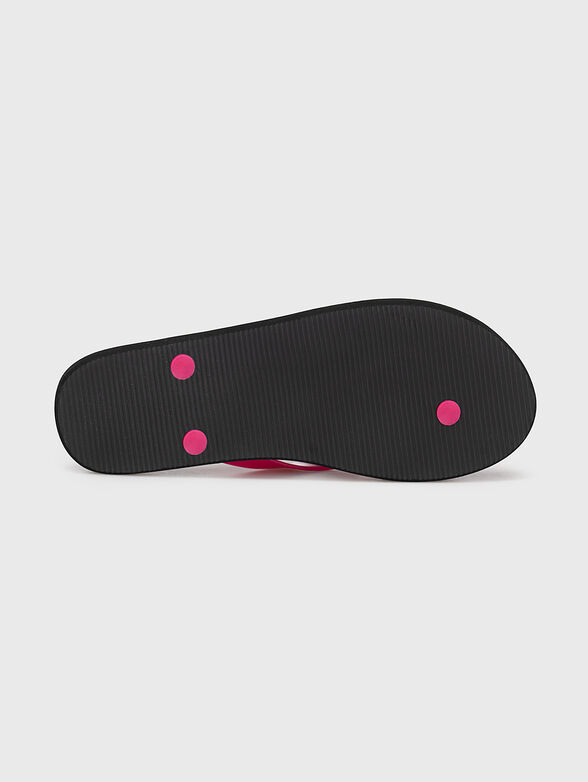 Beach flip-flop with animal print - 5