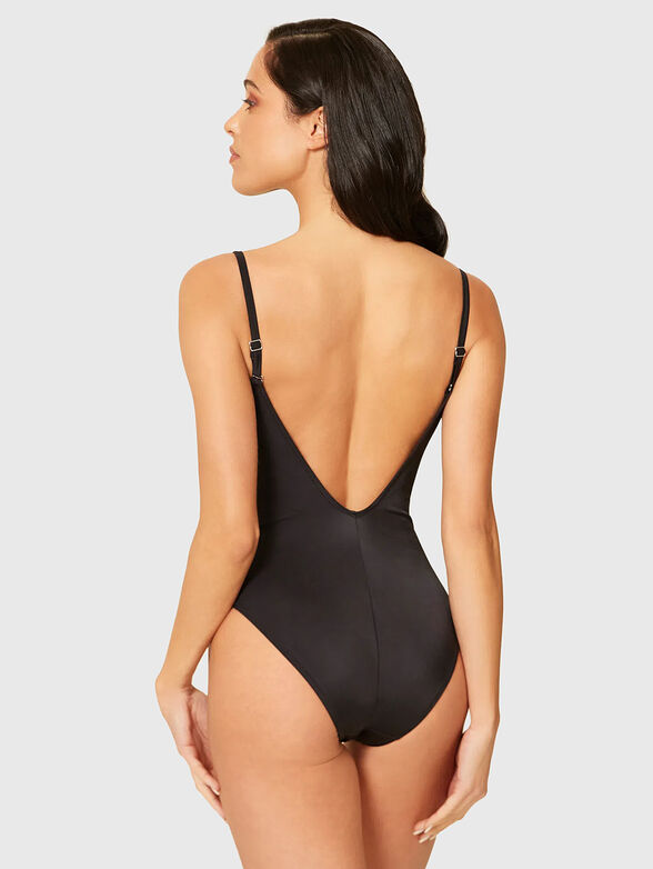 ESSENTIALS black one piece swimsuit - 2
