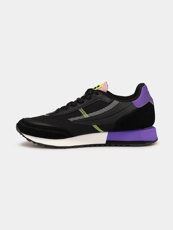 RETRONIQUE 22 sneakers with purple details - 4