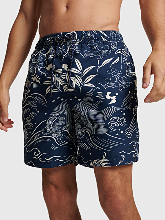 Pantaloni scurți de plajă VINTAGE HAWAIIAN - 1