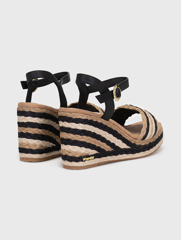 COHIMBRA FLAG platform espadrilles - 3