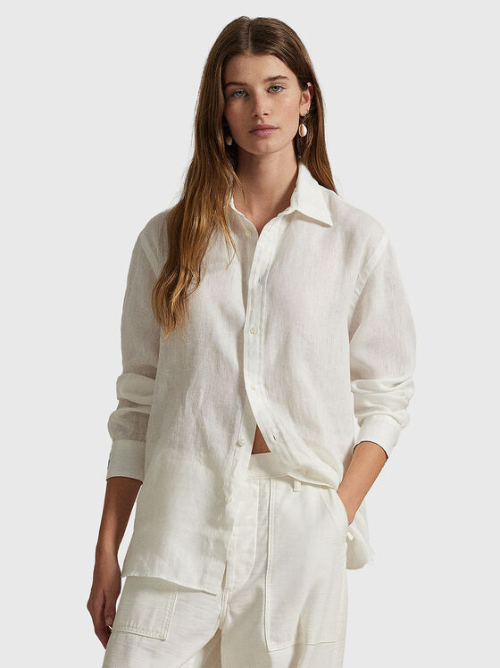 Oversized linen shirt - 1