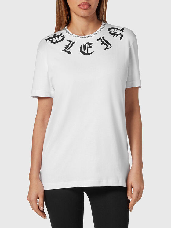 Tricou GOTHIC alb - 1