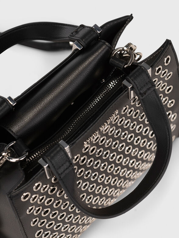 Black bag with epaulettes and carrying case - 6