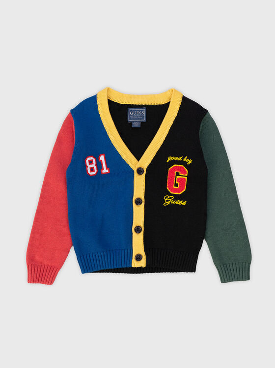 Buttoned cardigan - 1