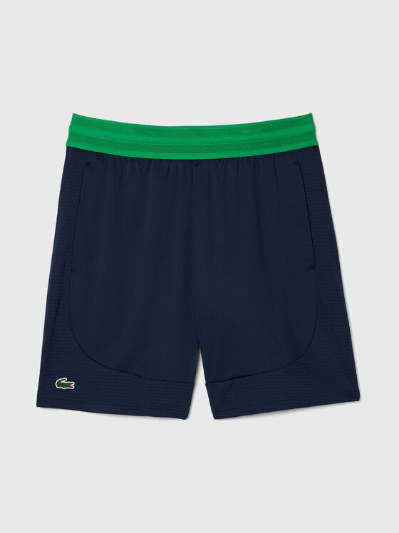 Tennis shorts with logo - 1
