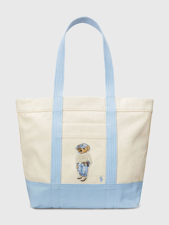 Geantă cu broderie Polo Bear - 1