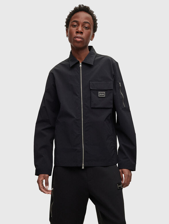 EMMOND black jacket with accent pocket - 1