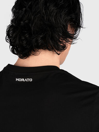 Cotton T-shirt with art print - 4