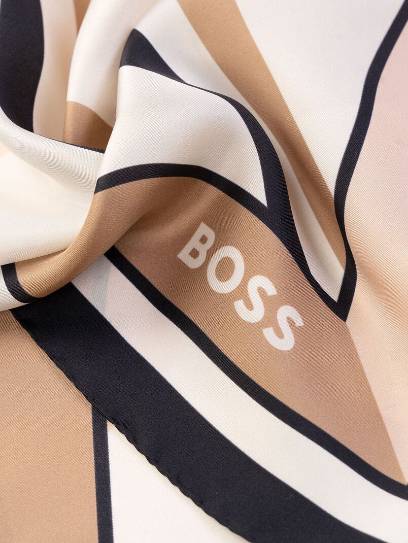Square silk scarf - 3