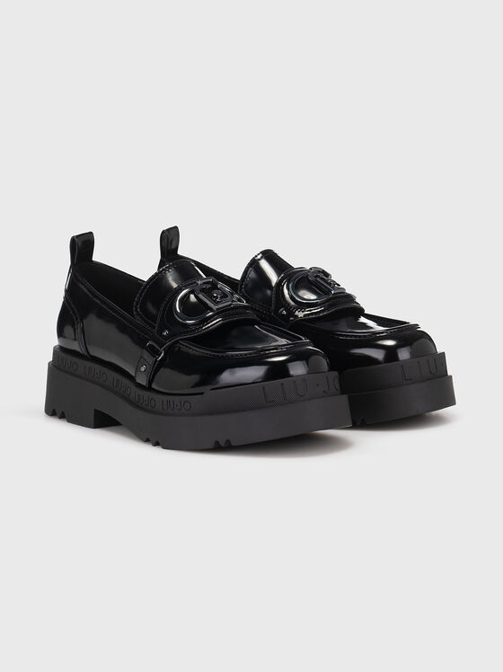 LOVE 41 black loafers - 2