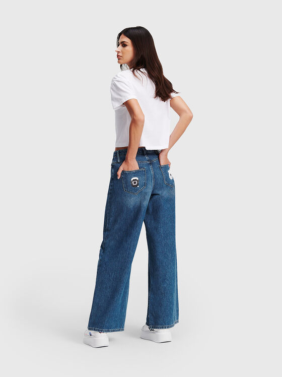 Jeans with print accents KL X DARCEL DISAPPOINTS - 2