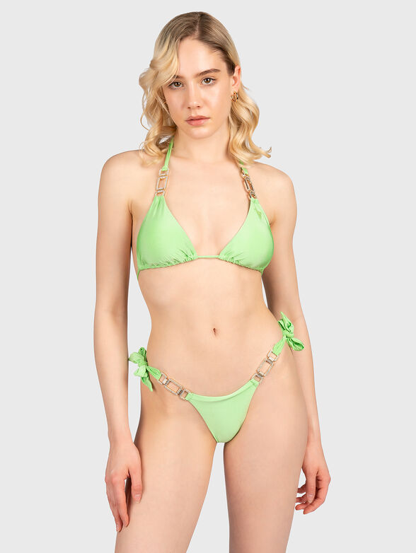 JEWEL brazilian bikini bottom in black - 3