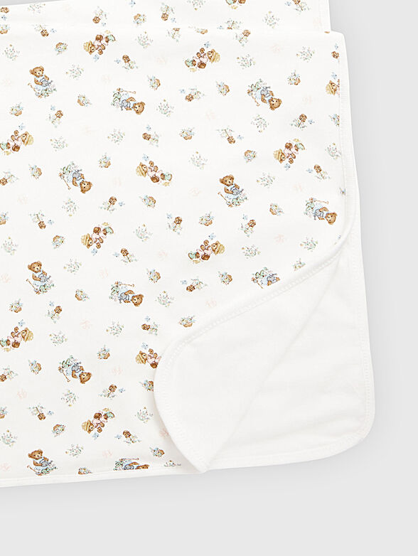 Cotton blanket with print - 2