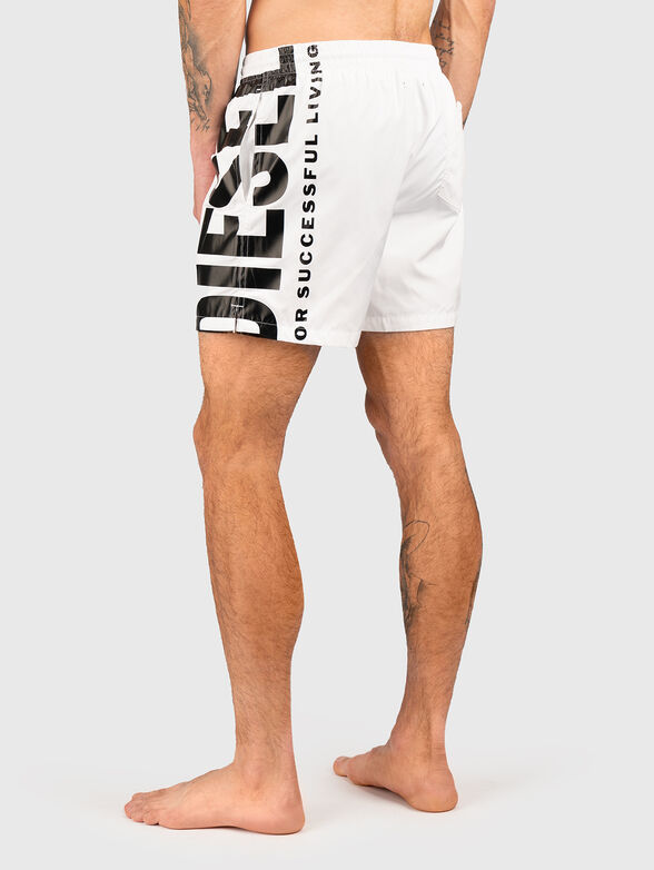 Beach shorts with logo accent - 2