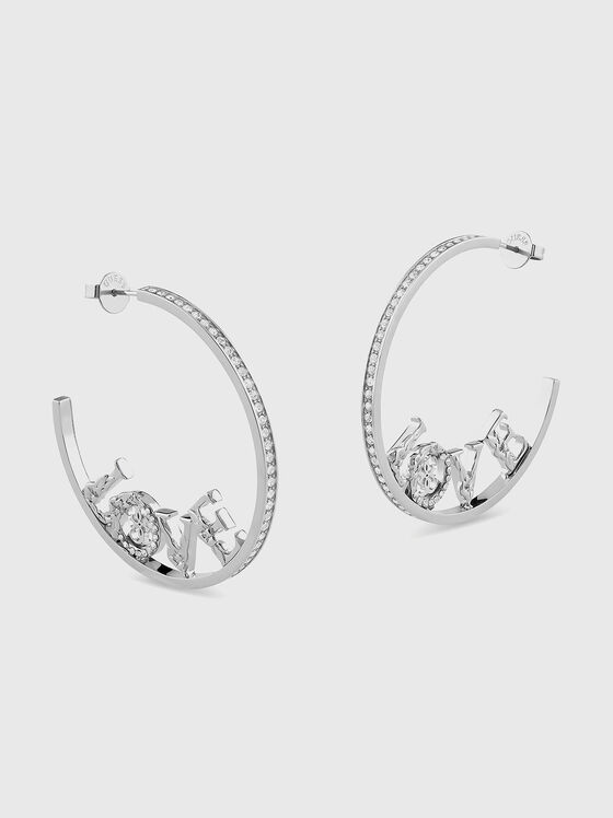 LOVE & FLOWERS hoops - 1