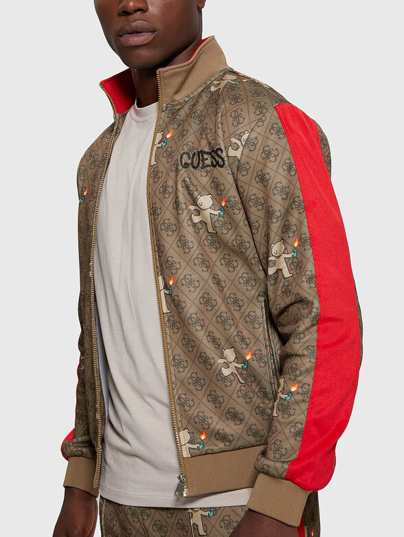 Sweatshirt with 4G monogram logo - 5