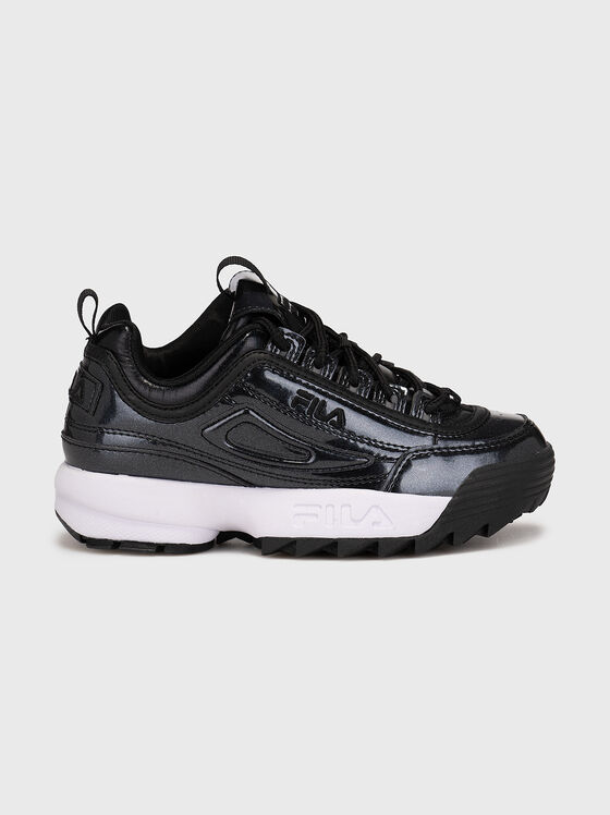 DISRUPTOR F black sneakers with logo detail - 1