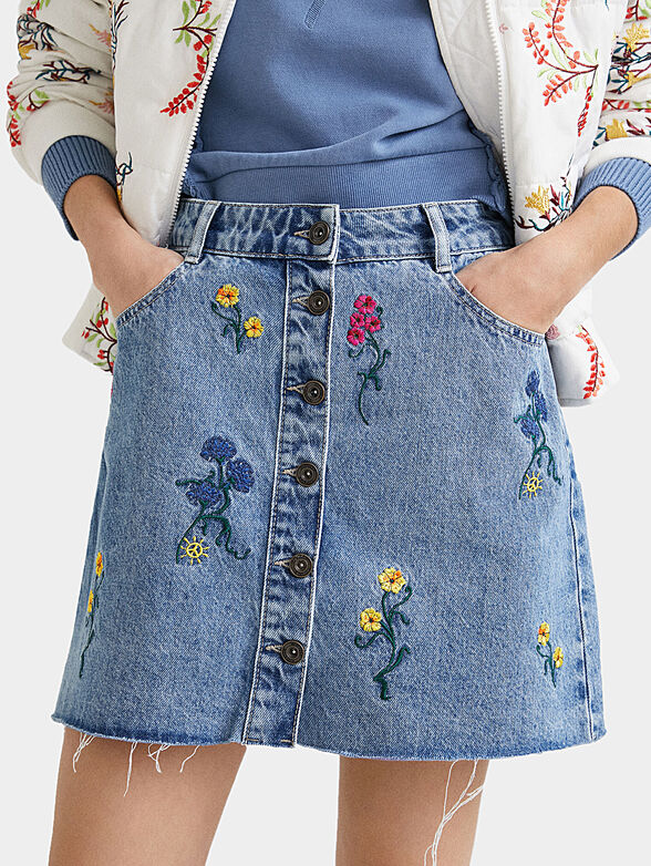BERNA denim skirt  - 4