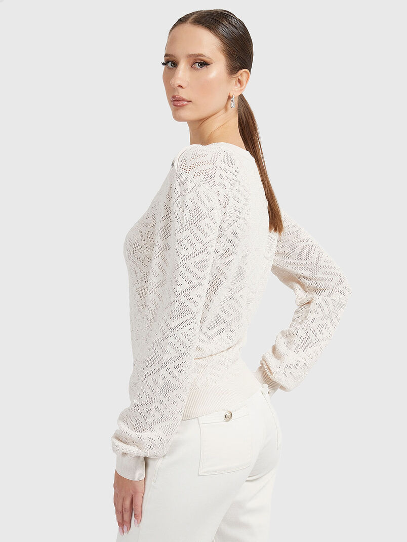 PAULA beige sweater - 3