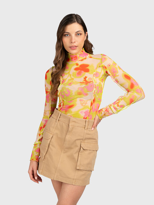 DEUPHORIA tulle blouse 