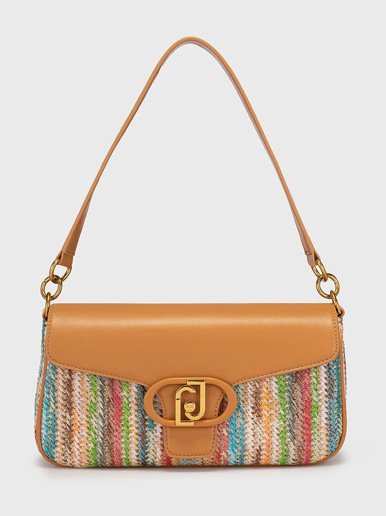 Striped bag with logo accent - 1