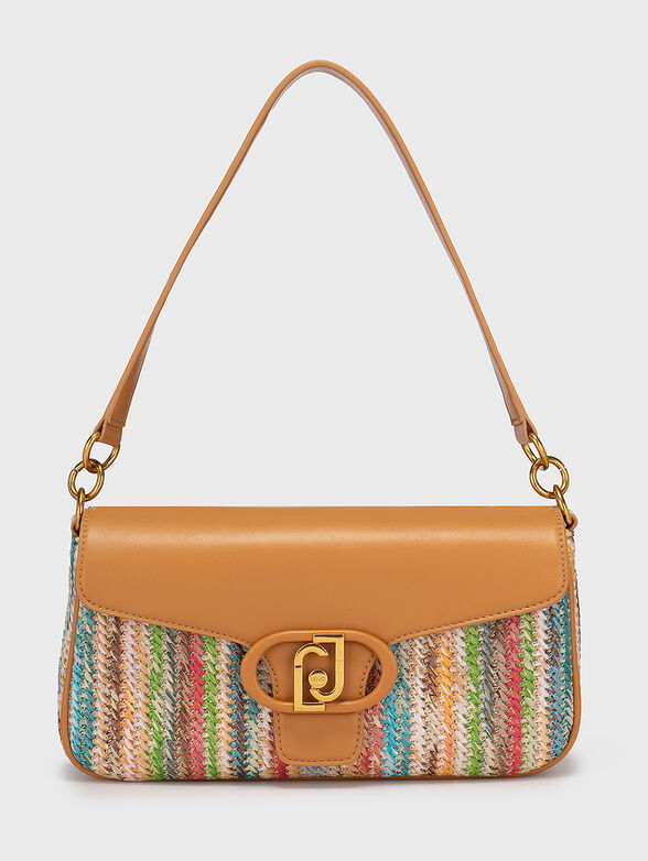 Striped bag with logo accent - 1