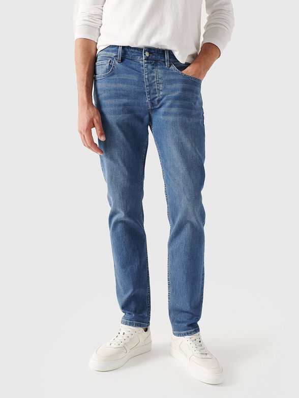Slim jeans in blue  - 1