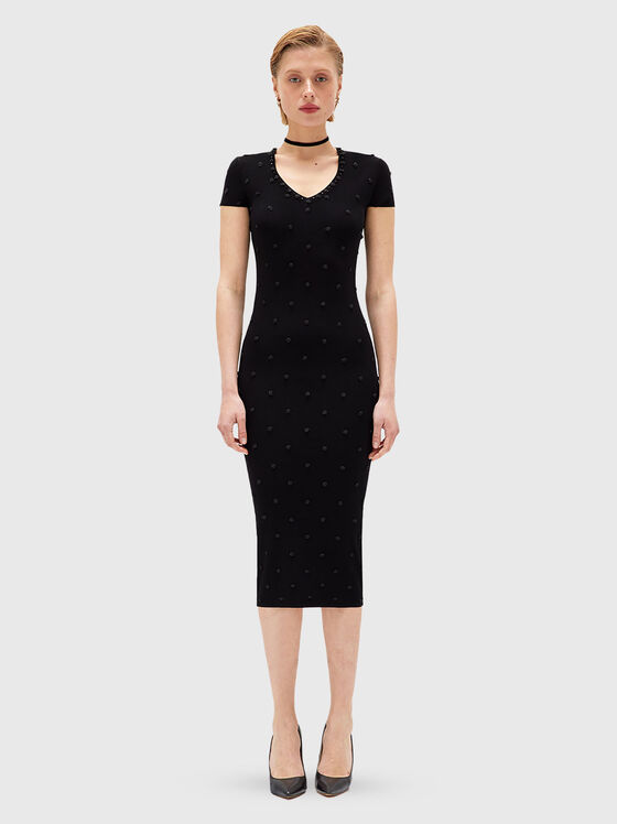 Rochie mini cu mâneci scurte - 1