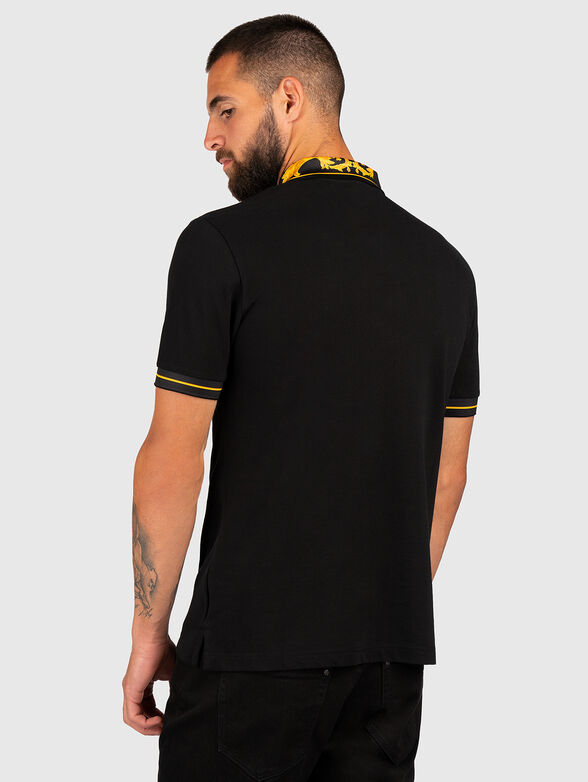 Contrast-details polo shirt  - 2