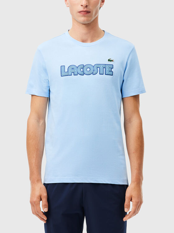 Tricou cu logo contrastant - 1