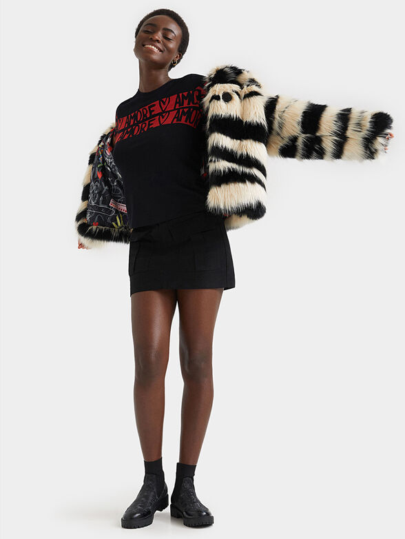 Eco fur coat - 2