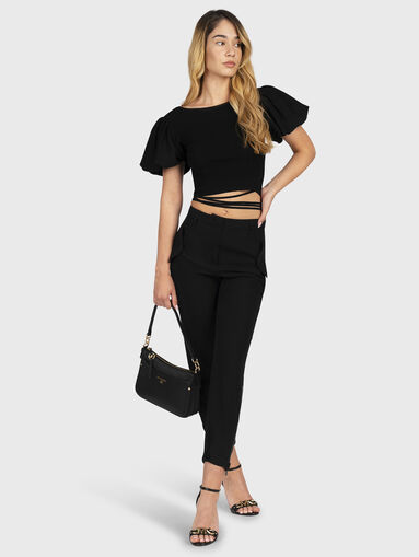 Pants with zips on the legs - 5