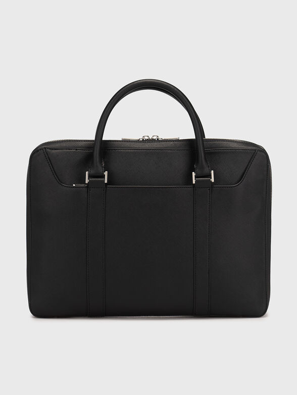 Saffiano effect laptop bag - 4