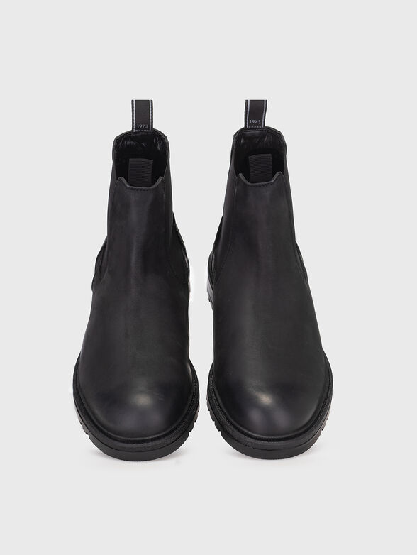 LOGAN leather chelsea boots - 6
