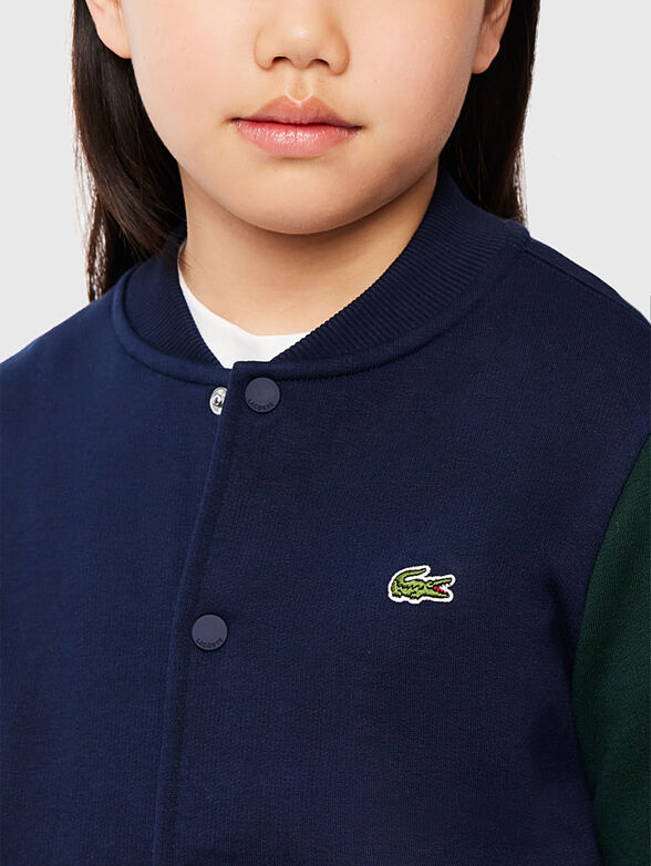 Unisex jacket in navy blue - 4