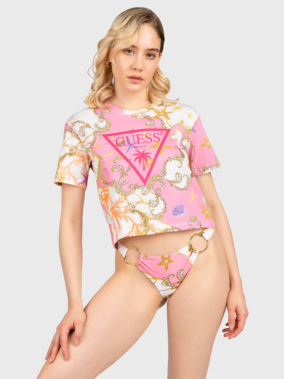 Tricou cu imprimeu marin - 1