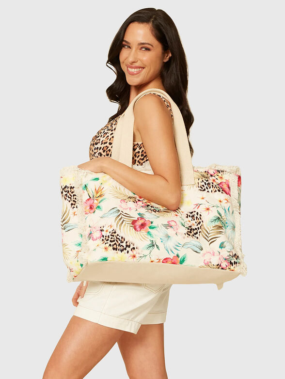 MIRA printed beach bag - 2