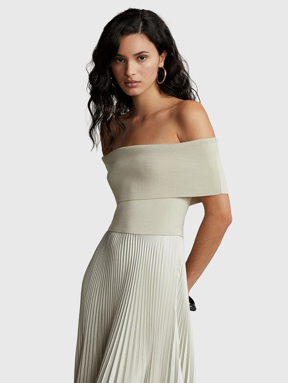 Dress with soleil detail - 4