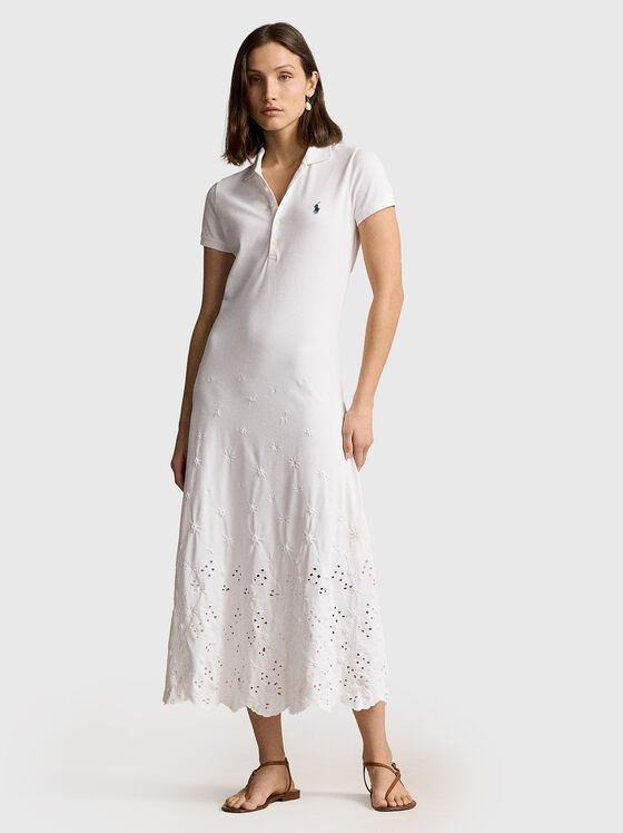 Rochie polo din piqué - 1