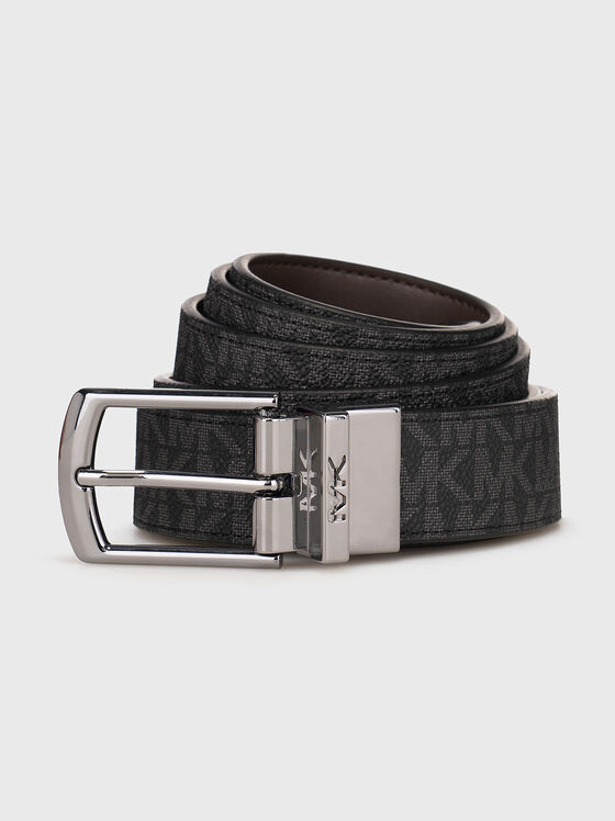 Logo print reversible belt  - 1