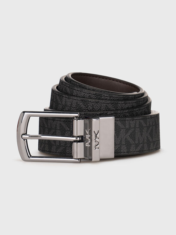 Logo print reversible belt  - 1