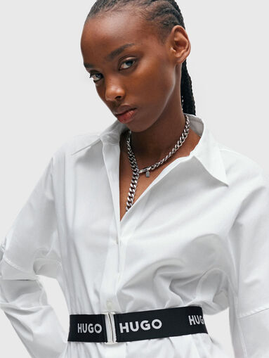 ETENA shirt with elastic belt - 4