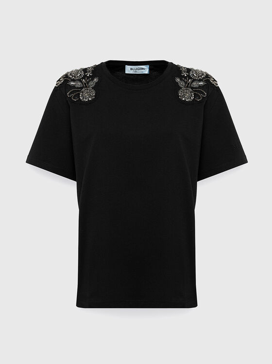 Tricou cu pietricele aplicate - 1