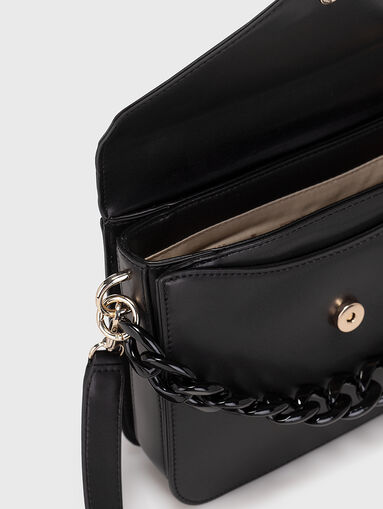 CORINA black bag with logo accent - 5