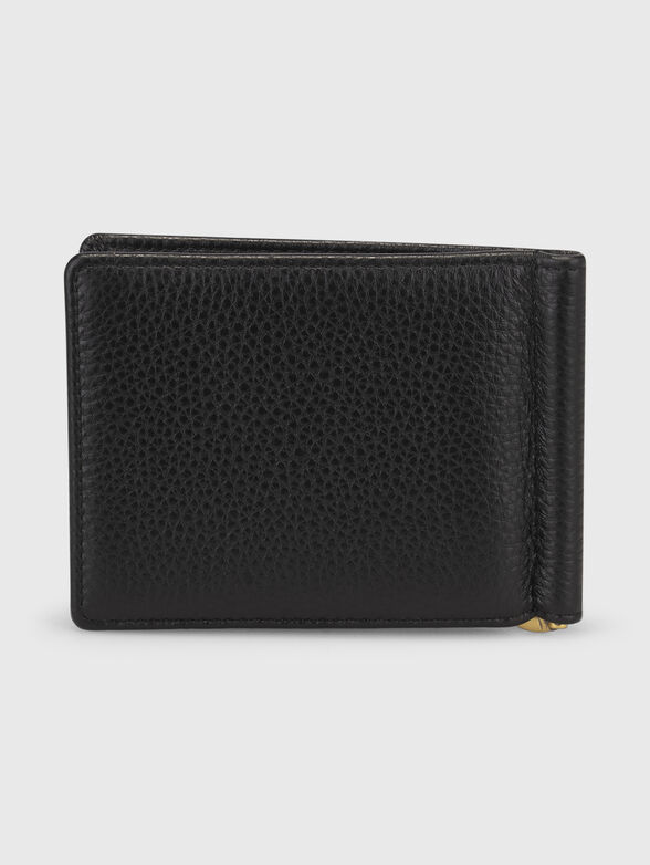 Black cardholder with logo detail - 2