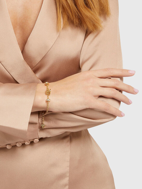 G CUBE bracelet in golden color - 2